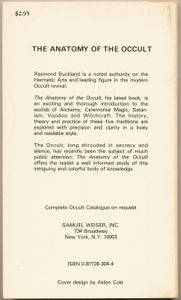 Anatomy of the Occult
