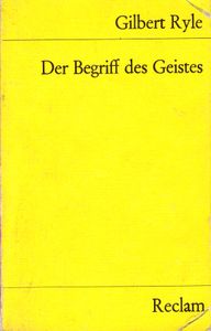 Der Begriff des Geistes