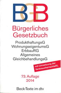 Bürgerliches Gesetzbuch