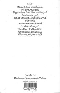 Bürgerliches Gesetzbuch