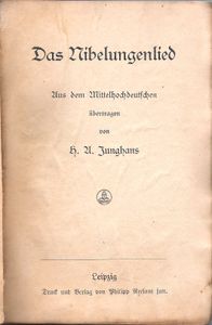 Das Nibelungenlied