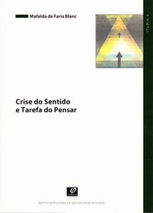 Crise Do Sentido E Tarefa Do Pensar