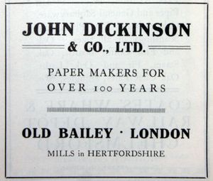 John Dickinson & Co., Ltd.