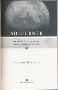 Sojourner: An Insider's View of the Mars Pathfinder Mission