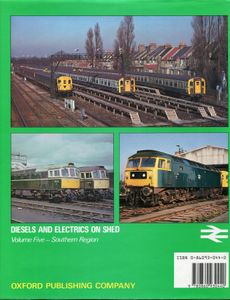 Diesels and Electrics on Shed - Volume Five - Southern Region