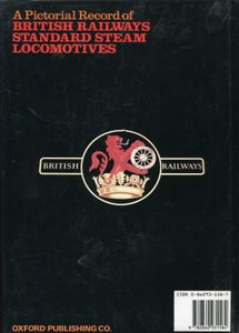 A Pictorial Record of British Railways Standard Steam Locomotives