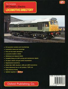 The Complete BR Diesel & Electric Locomotive Directory