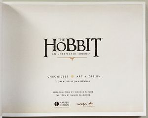 The Hobbit: An Unexpected Journey Chronicles: Art & Design