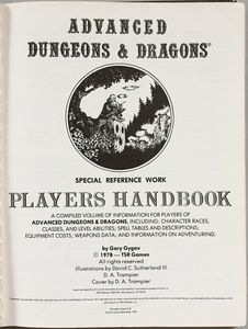 Advanced Dungeons & Dragons: Players Handbook