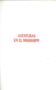 Aventuras En El Mississippi