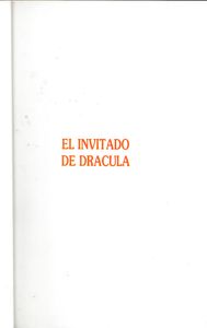 El Invitado De Dracula