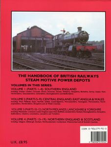 The Handbook of Steam Motive Power Depots Volume 2 Central England, East Anglia & Wales