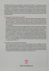 Ludobójstwo Dokonane przez Nacjonalistów Ukraińskich na Polakach w Województwie Tarnopolskim 1939-1946