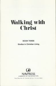 Walking With Christ