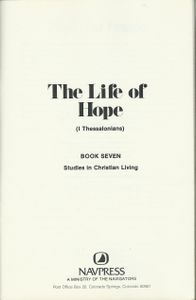 The Life of Hope (I Thessalonians)