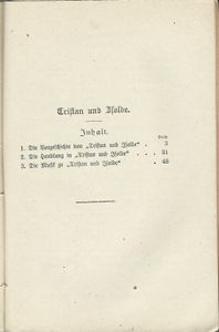 Tristan und Isolde