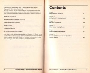 Command & Conquer Red Alert The Unofficial Field Manual