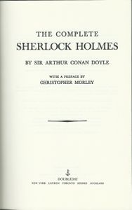The Complete Sherlock Holmes