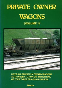 Private Owner Wagons (Volume 1) TOPS Types PAA-PHA & PJA-PXX