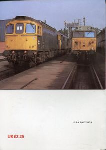 British Rail Depot Directory. First Edition