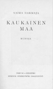 Kaukainen maa