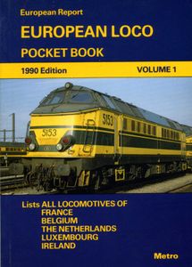 European Loco Pocket Book. Volume 1. 1990 Edition