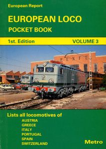 European Loco Pocket Book. Volume 3. 1st Edition