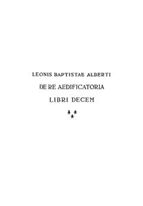 Десять книг о зодчестве в двух томах. Том 1. Текст