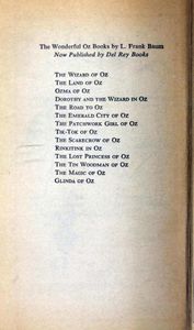 The Land of Oz