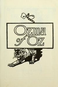 Ozma of Oz