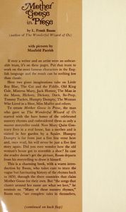 Mother Goose in Prose