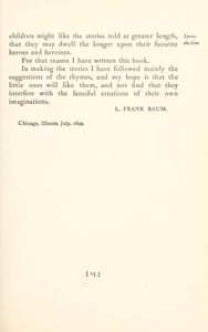 Mother Goose in Prose