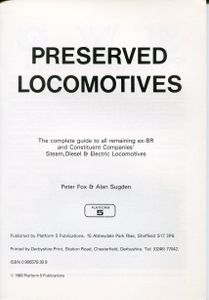 Preserved Locomotives