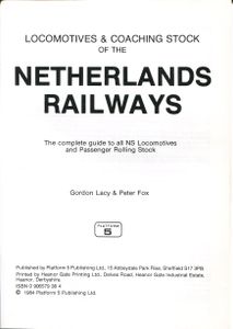Locomotives & Coaching Stock of the Netherlands Railways