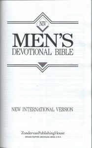 Men's Devotional Bible (New International Version)
