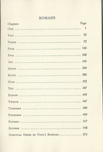 Romans: Verse by Verse