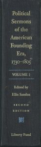 Political Sermons of the American Founding Era, 1730-1805 (Volumes 1 and 2)