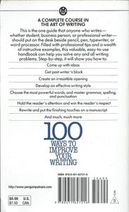 100 Ways To Improve Your Writing