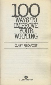 100 Ways To Improve Your Writing