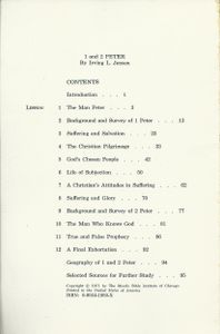 1 & 2 Peter (A Self-Study Guide)