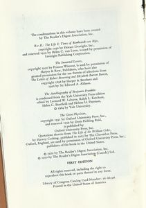 Family Treasury Of Great Biographies Volume 1