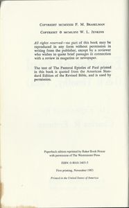The Pastoral Epistles of Paul (I & II Timothy, Titus)