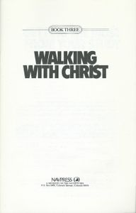 Walking With Christ