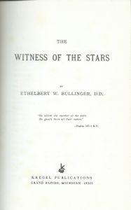 The Witness of the Stars