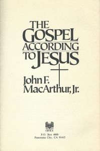 The Gospel According to Jesus
