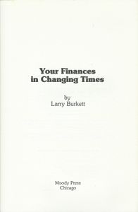 Your Finances In Changing Times