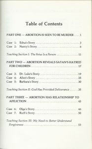 Ministering To Abortion's Aftermath