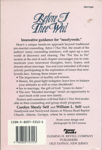Before I Thee Wed