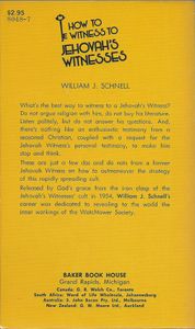 How To Witness To Jehovah's Witnesses