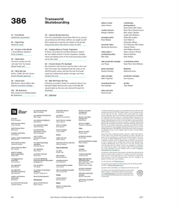 TransWorld Skateboarding #386